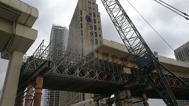 广西贝雷片出租有什么优势？工程临时钢结构租赁方案解析
