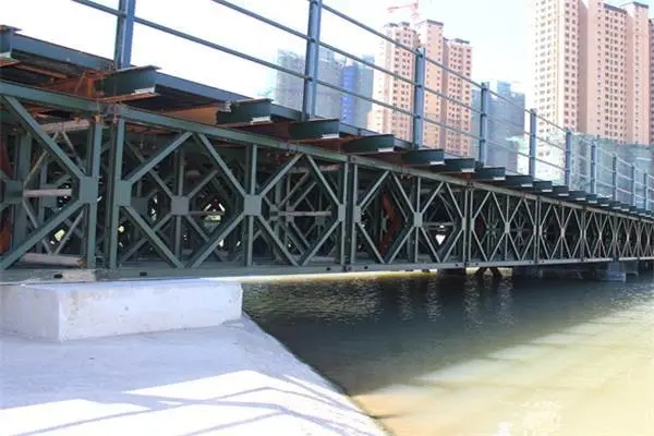 如何保证广西钢便桥的支撑结构稳定和牢固?