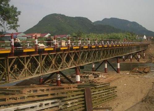 广西钢便桥如何做好定期维护措施？